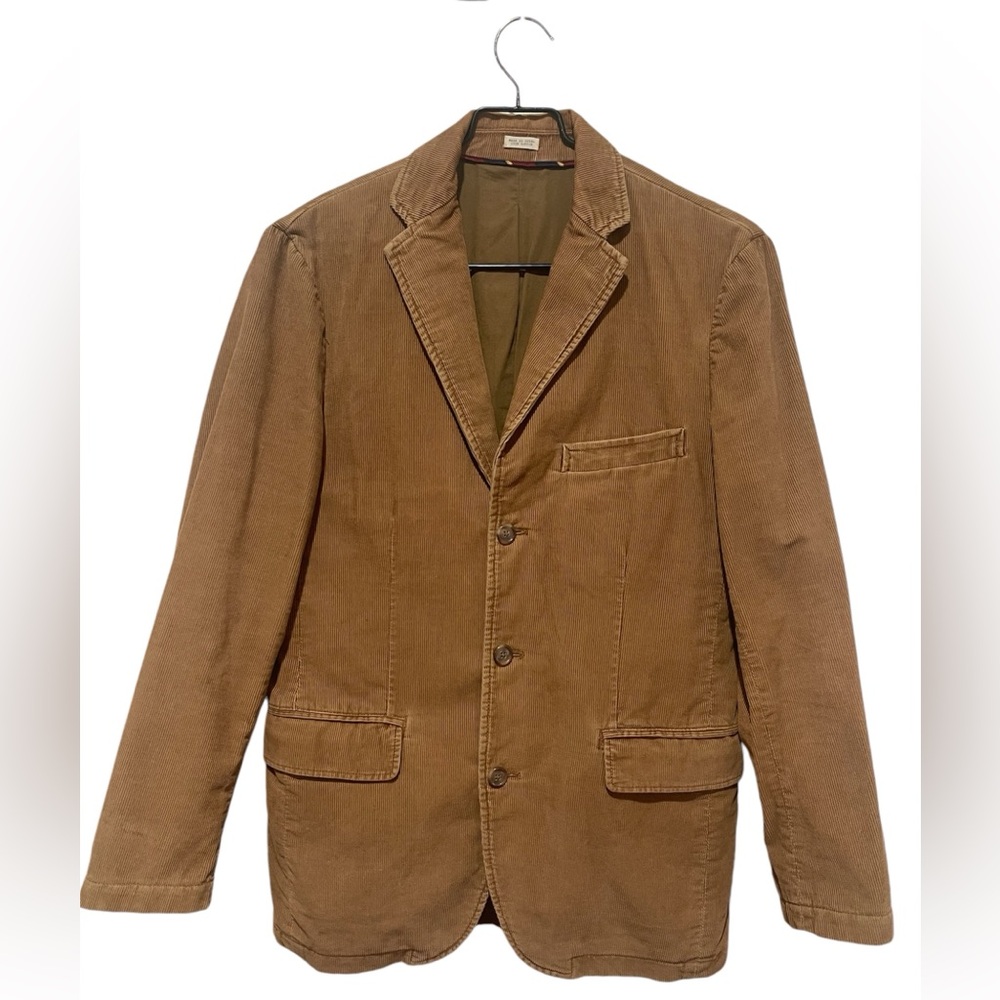 J Crew Mens Corduroy Jacket Color Brown Size S